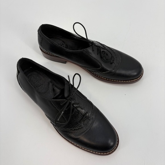 Wolverine 1,000 Mile Black Oxford Lace Up‎ Dress Shoe Size 7